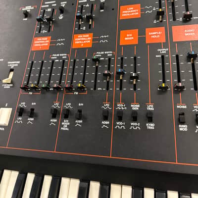 ARP 2823 Odyssey Mark III Monophonic Analog Synthesizer 1979 - 1981 - Black / Orange image 8