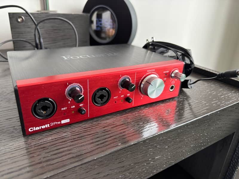 Focusrite Clarett 2Pre USB Audio Interface - Mint image 1