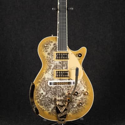 Gretsch G6134TG Paisley Penguin - Gold Paisley Burst image 1