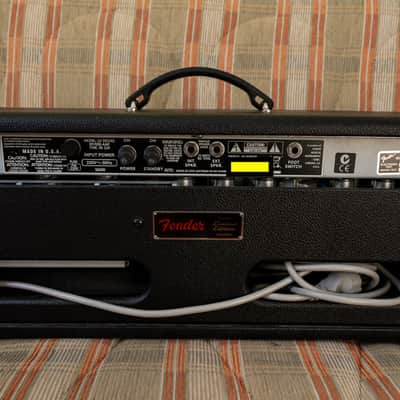 Fender '65 Deluxe Reverb-Amp 2-Channel 22-Watt Guitar Amp Head 2014 - 2016 - Black image 4