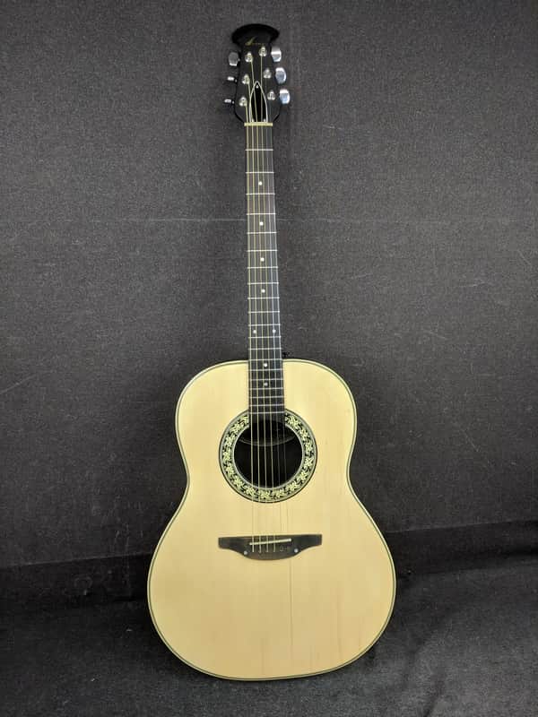 Vintage 1975 Ovation Balladeer 1111-6 Acoustic Guitar Made In | Reverb