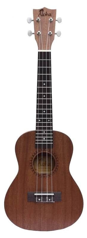 Aloha SK601 LH Soprano Ukulele, Brown image 1