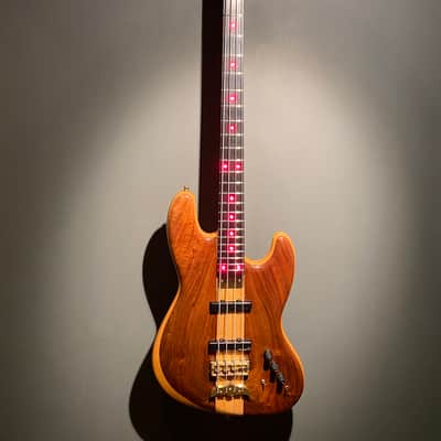 Alembic CLB4 Custom Bass - Jazz Style 2004 Natural Walnut/Ash image 7