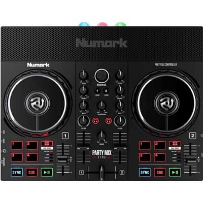 Numark PARTY MIX LIVE Contrôleur 2 voies avec système Light intégré et moniteurs, streaming image 2
