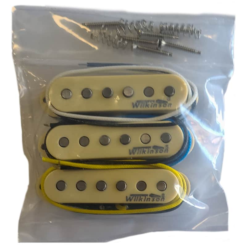 WILKINSON WVS ALNICO V PICKUP SET FOR STRAT image 1