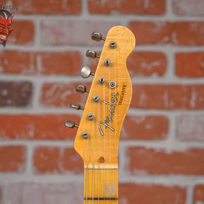 Fender Custom Shop W25 Limited Edition 50’s Thinline Telecaster Journeyman Relic Aged Black 2026 w/OHSC image 11