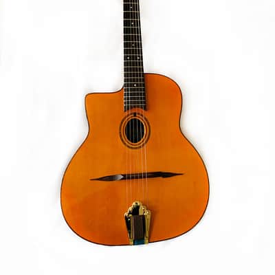 Cafe Americain Paris - 'Manon' - Gypsy Jazz Guitar - Made in France - LEFT HANDED - (with case) image 2