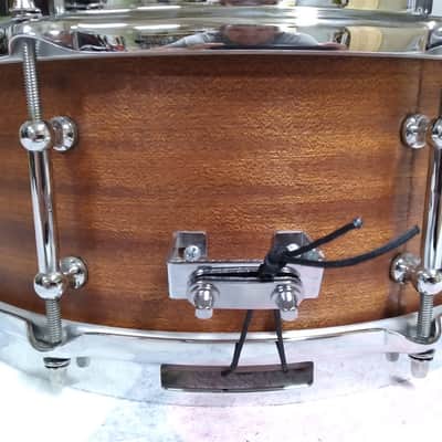 Chicago 14x5.5" Custom Mahogany/Maple snare image 8