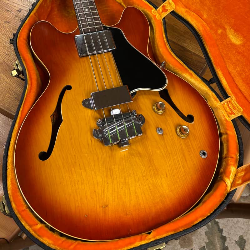 1966 Gibson EB-2 Sunburst image 1
