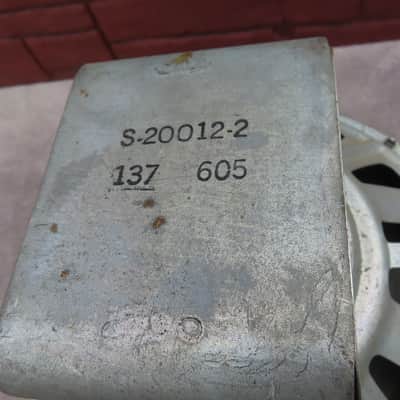 OXFORD 1966 10" SPEAKER 8 ohm SQUARE MAGNET ORIGINAL PRINCETON VIBROLUX SUPER REVERB BLACKFACE era image 3