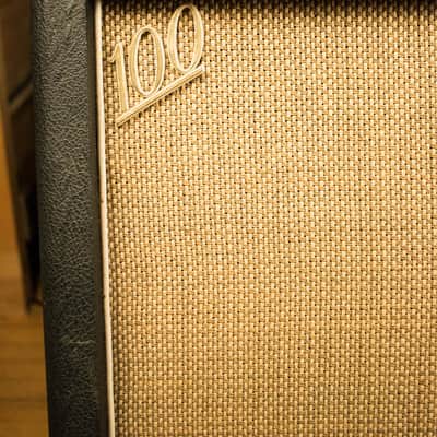 Vintage 1968 Marshall Plexi Amplifier Head & 68/69 Marshall Slant 4x12 Cabinet with Magus Ultimate Attenuator - Excellent image 6