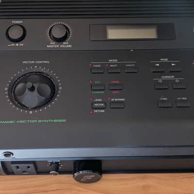Yamaha TG33 Tone Generator 1990 - Black image 3