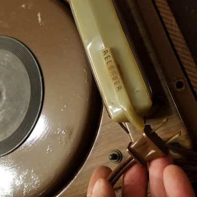 Meissner Rare Vintage lo-fi 78 33 RPM record cutting recording lathe PA System tube 9-1065 1940s - Tweed image 12
