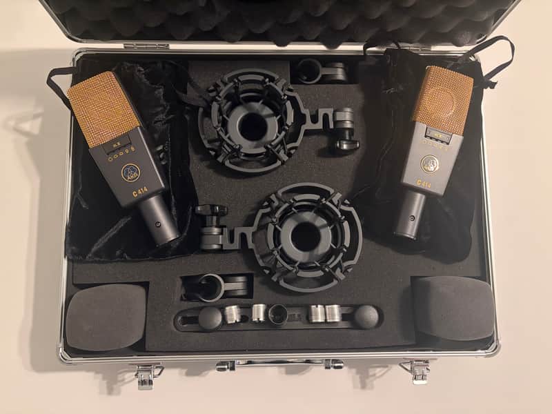 AKG C414 XLII/ST Stereo Matched Pair