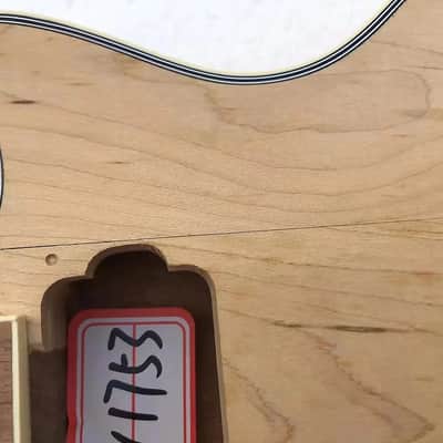 Mahogany Body Guitar Les Paul Body with Maple Top, Rosewood Fingerboard Neck image 5