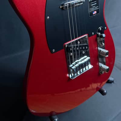 Fender American Ultra II Telecaster Electric Guitar Sinister Red w/ OHSC image 5