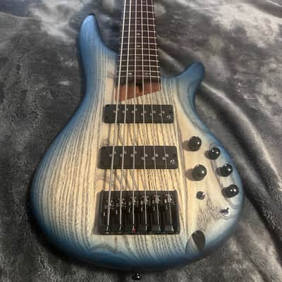 Ibanez SR606E-CTF Standard Soundgear Bass 2021 - Present - Cosmic Blue Sunburst Flat