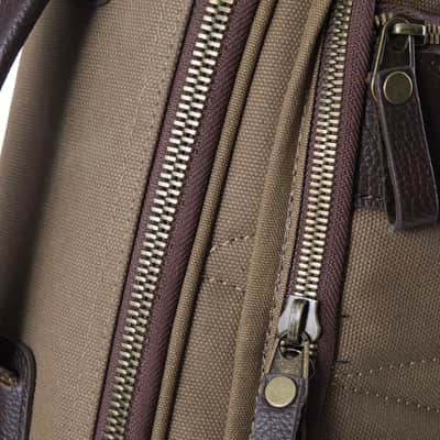 Guitar Satchel Khaki Dreadnought acoustic guitar case - New image 4