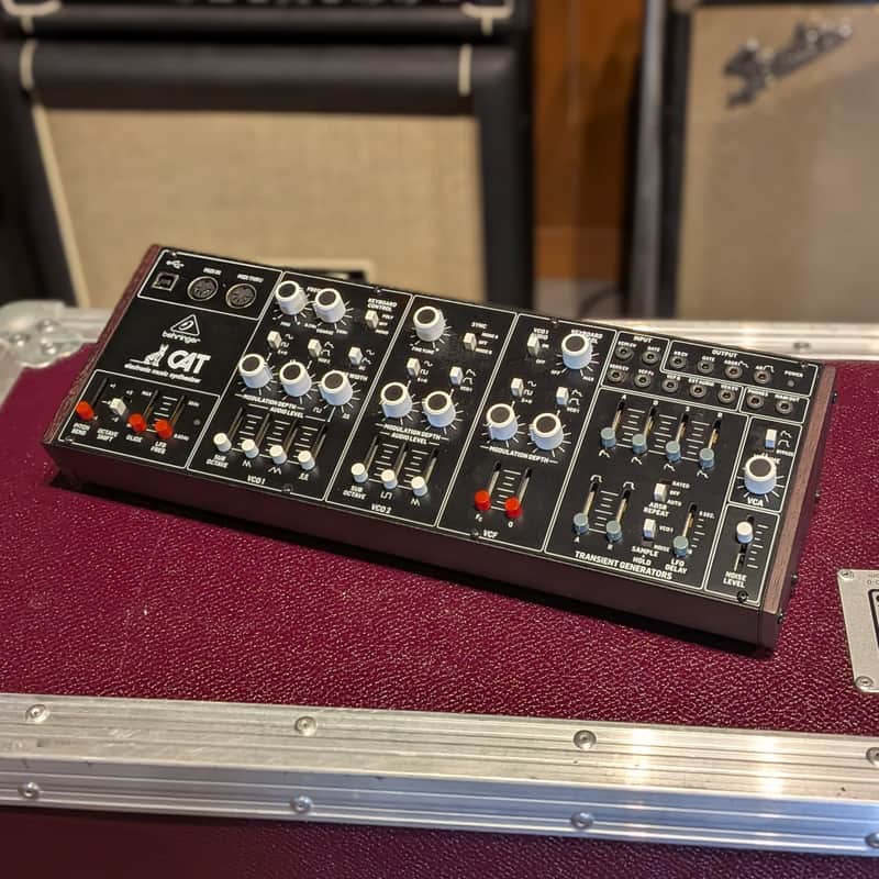 Behringer Cat Duophonic Analog Synthesizer 2020 - Present - Black image 1