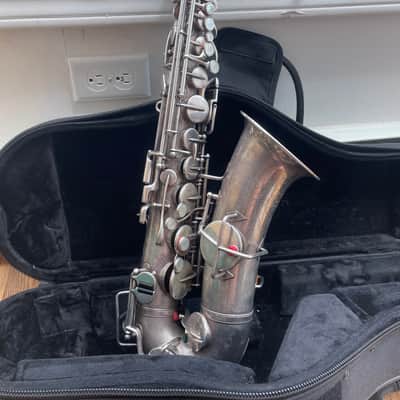Buescher True Tone alto saxophone from 1927 - silver plated image 1