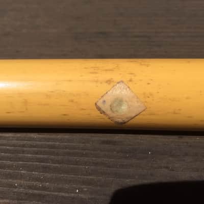 No Brand Khlui Thai Ducted Bamboo Flute 1990's - Glossy natural bamboo image 4