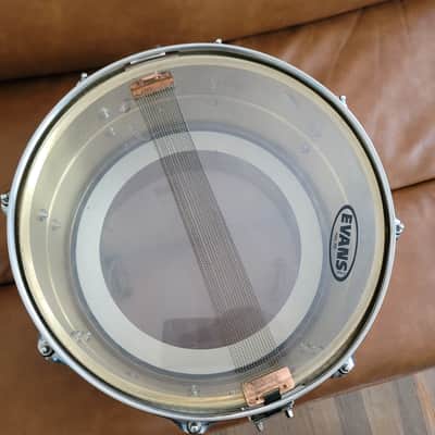 Vintage Tama Artstar ES 14x6.5 Brass Snare Drum MIJ Japan w/ Mighty Hoops image 11