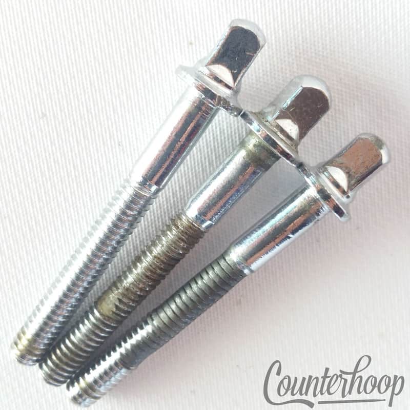 Ludwig 1x 1 7/8"Tension T-Rod Chrome Vintage 60s Snare/Tom Drum +2x Bonus Parts image 1