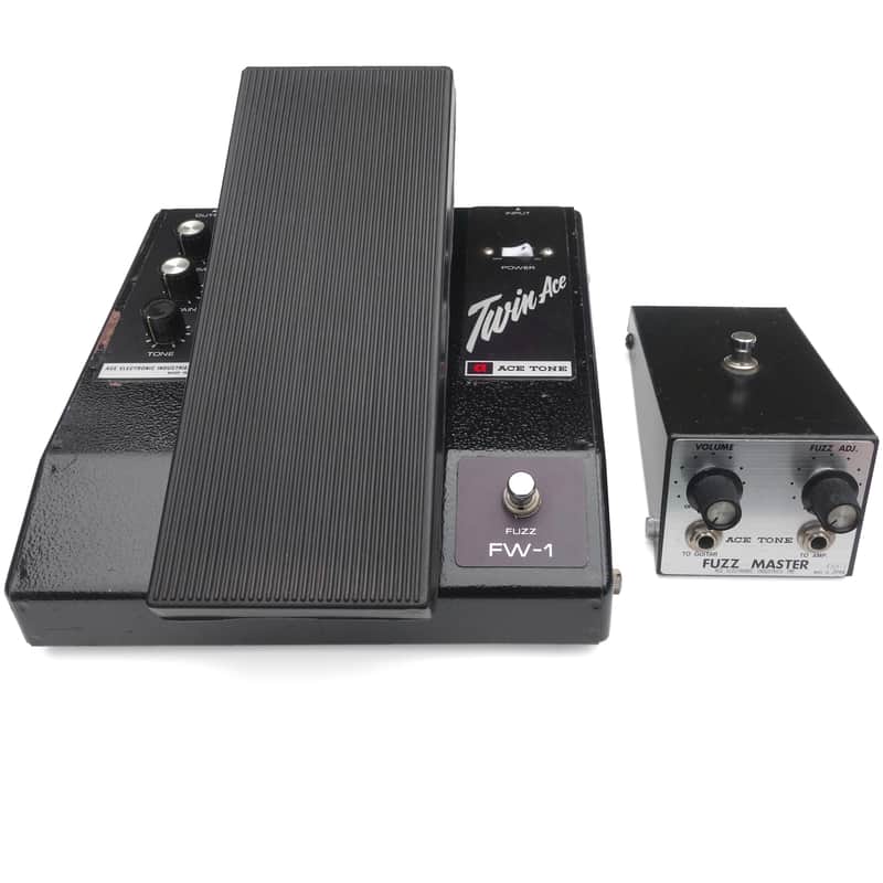 Vintage Ace Tone FM-1 Fuzz Master + FW-1 Twin Ace Fuzz Wah - Pre Roland Rare Acetone Issues image 1