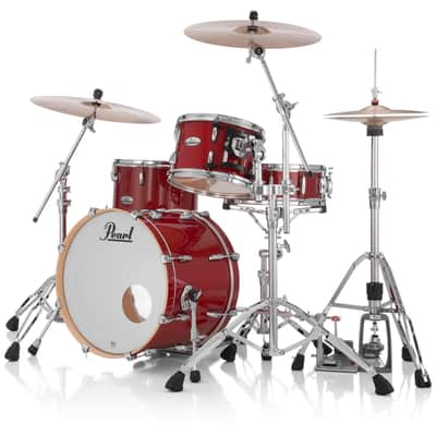 Pearl PMX Professional Series 3-Piece Drum Shell Pack (20x14, 14x14, 12x8) Sequoia Red image 5