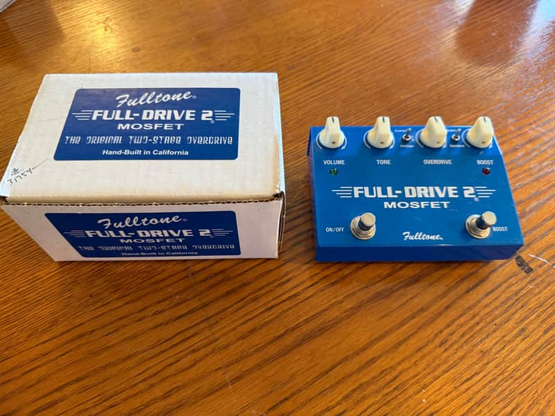 Fulltone Full-Drive 2 Mosfet 2007 - 2018 - Blue image 1