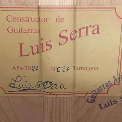 Luis Serra 2021 Flamenco Guitar – handcrafted gem with exceptional tone and great playability - check video! image 18
