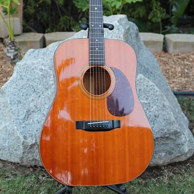Beautiful Vintage 1980s Sigma SDM-18 by Martin Dreadnought Acoustic Guitar MIK Korea image 1