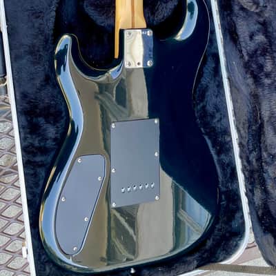 🇯🇵1985 Squier by Fender MIJ Contemporary Stratocaster HH ST-335 Boxer - Fujigen Japan - Black image 9