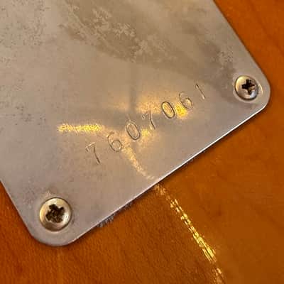 Guyatone LG-350t Sharp 5 custom c 2000 reissue - Amber original vintage MIJ Japan image 8