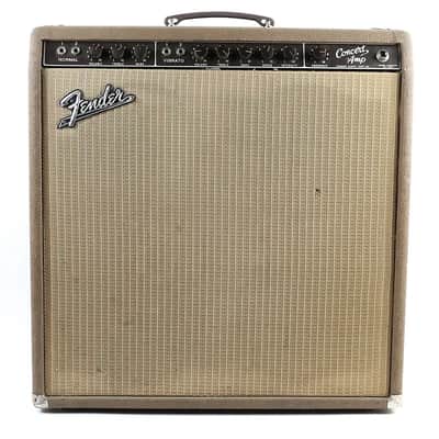 Fender Concert 6G12 Brownface 40-Watt 4x10" Guitar Combo 1960