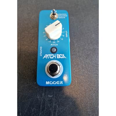 Mooer Pitch Box - Effects Pedal - Blue - Like New w/ Original Box image 6