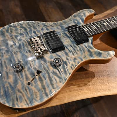 PRS Custom 24 Artist Grade One-Piece Quilt Indigo #899 image 21