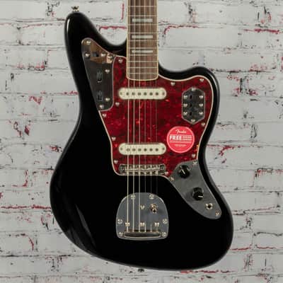 Squier Classic Vibe '70s Jaguar, Laurel Fingerboard, Black image 1