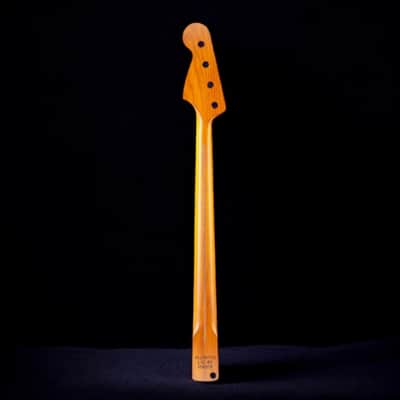 Allparts Select Replacement Jazz Bass Neck Roasted Maple JMF-RM image 2