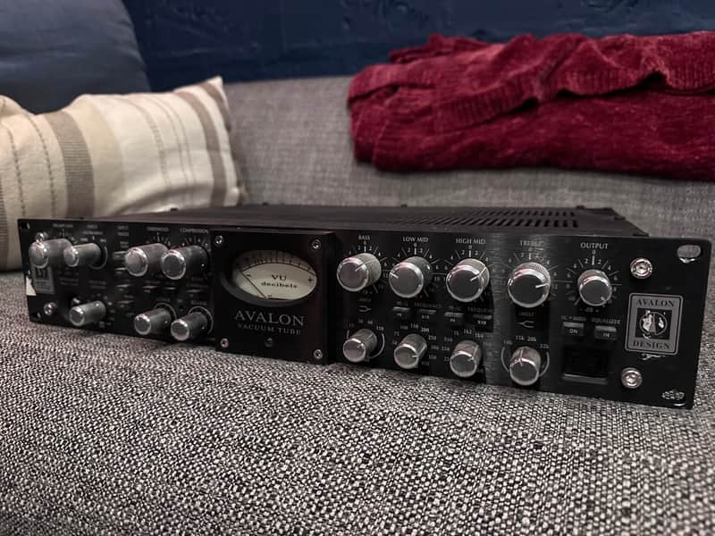 Avalon VT-737sp Anniversary Edition Tube Channel Strip 2010s - Black image 1
