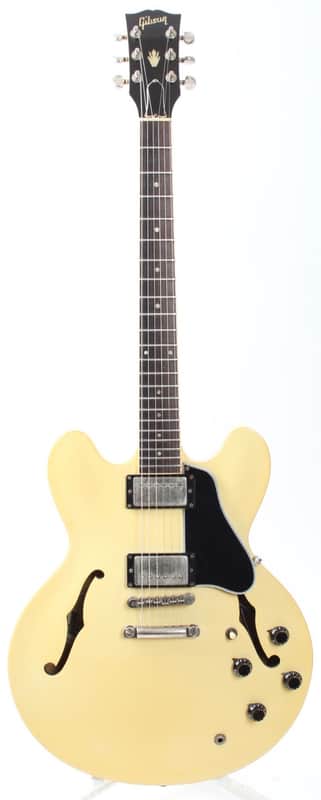 1992 Gibson ES-335 Dot alpine white image 1