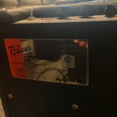 Fender Blues Junior 15-Watt 1x12" Guitar Combo 2002 - 2010 - Black image 2