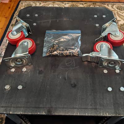 12U Space Road Rack Case with Casters and Covers image 2