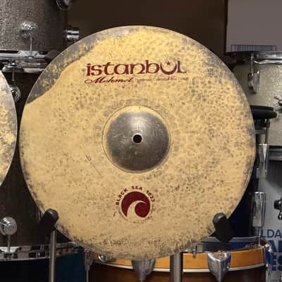 Istanbul Mehmet 14" Black Sea 1623 Hi Hat Cymbals 980/1330 image 3