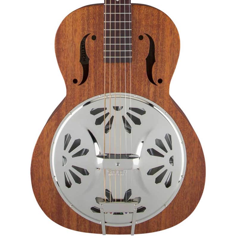 Gretsch G9200 Boxcar™ Round-Neck, Mahogany Body Resonator Guitar - Natural image 1
