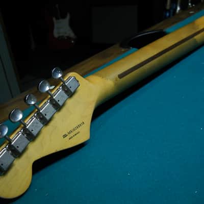Genuine Fender Relic Strat neck Scalloped fretboard Aged finish Stratocaster YNGWIE image 3