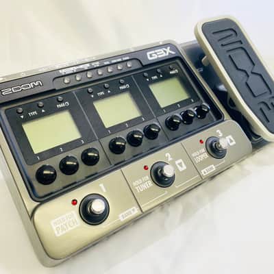 ZOOM G3X Multi-effects unit for guitar with built-in expression pedal image 1