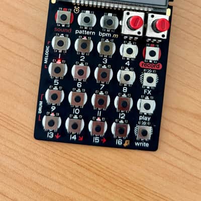 Teenage Engineering PO-133 Pocket Operator Street Fighter 2020 - Present - Black image 1
