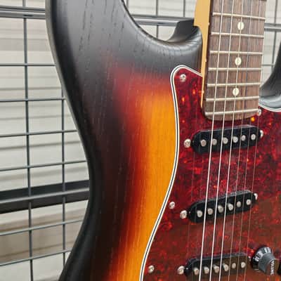*RARE* 2025 Fender Japan Limited Edition FSR Stratocaster Raw Ash Rosewood Fingerboard 3 Color Sunburst (3TS) - USA Vintage PU - JD25 MIJ image 9