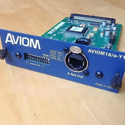 (*Mint*) Yamaha Aviom 16/o-Y1 16-Channel A-Net Output Card #1 with Original Box - It Costs $899 New image 1